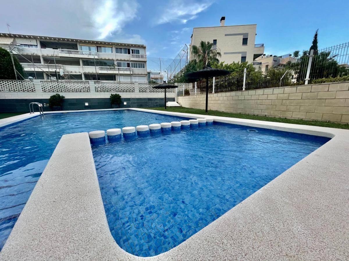 Gran terraza Muchavista San Juan Alicante El Campello Bagian luar foto