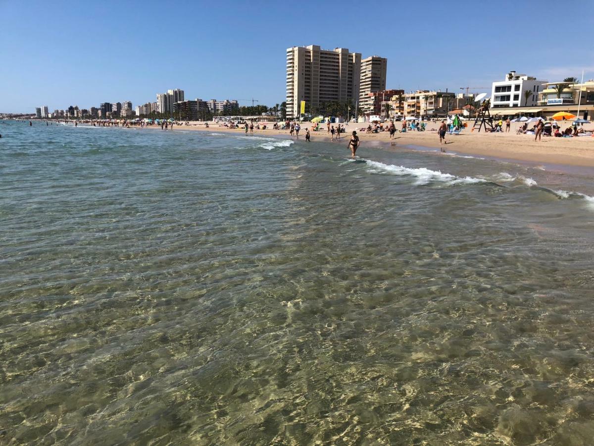 Gran terraza Muchavista San Juan Alicante El Campello Bagian luar foto